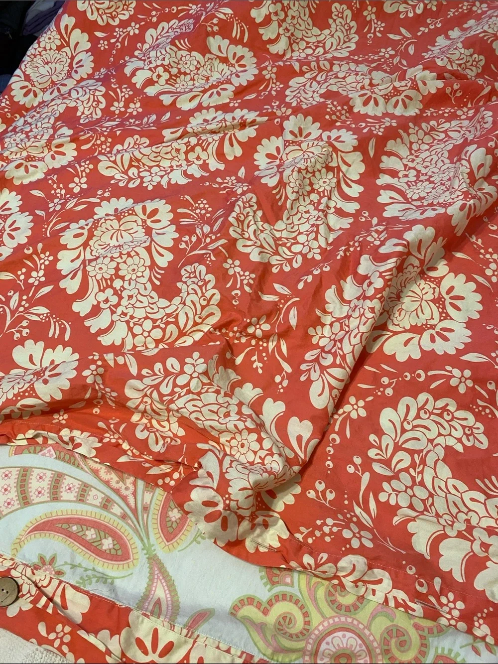 Amy Butler vibrant coral